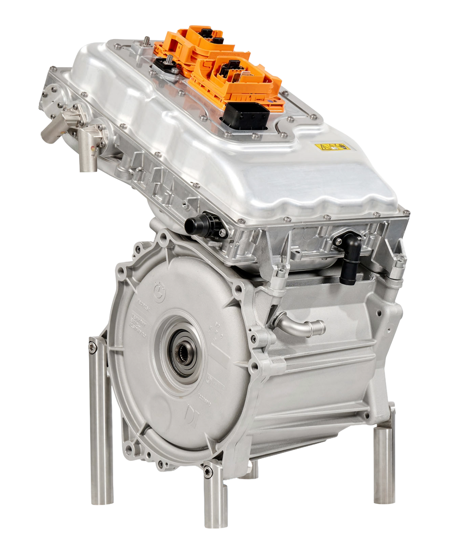 Compact integrated electric drive unit