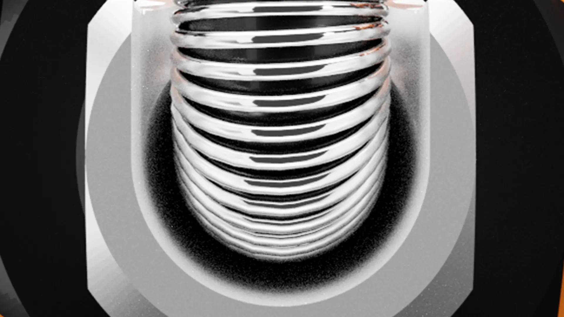 AHM750 hub motor moving from installed context to exploded assembly